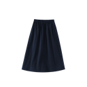 Midi Skirt With Rubber Waist