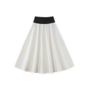 Circle Skirt With Contrast Waist