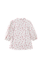 Collared Floral Teen Blouse