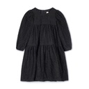 Tiered Dress With Puff Sleeve
