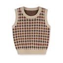 Houndstooth Jacquard Vest