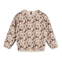 Printed Quilted Sweatshirt