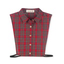 PLAID BIB COLLAR