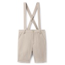 LINEN SUSPENDER SHORTS