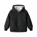 HOODED QUILTED JACKET