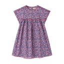 DROP SHOULDER FLORAL DRESS