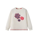 SWEATSHIRT WITH FLOWERS