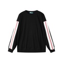 SWEATSHIRT WITH CONTRAST SLEEVES