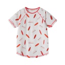 GIRLS SURFBOARD PRINT SWIM SHIRT