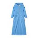 LONG SWIM ROBE WITH CENTER POCKET