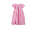 PINK JUMPER WITH SMOCKING