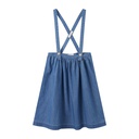 CIRCLE SKIRT WITH SUSPENDERS