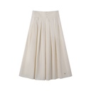 SOFT PLEATED SKIRT WITH TUCKS