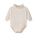 RUFFLE COLLAR SWEATER ONESIE