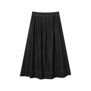 MIDI SOFT PLEATED SKIRT