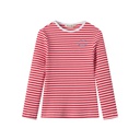 STRIPED RIBBED T-SHIRT