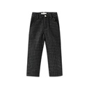 DARK CHECKERED DRESS PANT