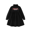 PASTEL PARIS TURTLENECK DRESS