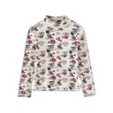 VOYAGE PRINTED TURTLENECK