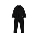 COLLARED ROBE SET