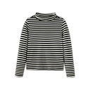 STRIPED TURTLENECK