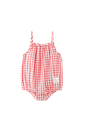 Gingham Romper
