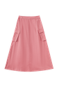 Midi Skirt With Pockets