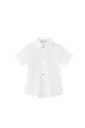 Topstitched Collared Shirt