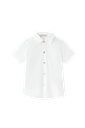 Topstitched Collared Shirt
