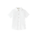 Topstitched Collared Shirt
