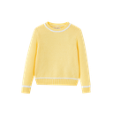 Long Sleeve Sweater With Trim