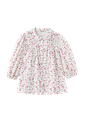 Collared Floral Teen Blouse