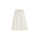 Midi Skirt With Buckle Belt