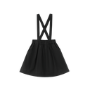 Suspender Skirt With Pockets