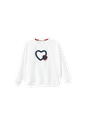 Double Heart Sweatshirt