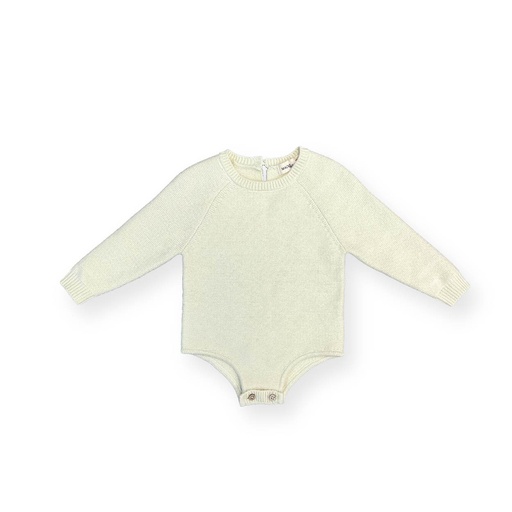 [F24-MMIU201-LN] Seed Stitch Sweater Onesie