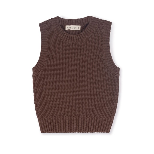 [F24-MNTB205-MC] Seed Stitch Vest