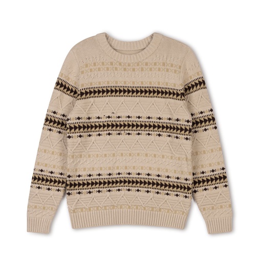 [F24-MNTU204-OM] Fairisle Sweater