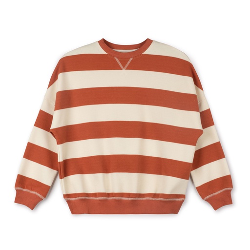 [F24-WNTU201-TG] Striped Sweatshirt
