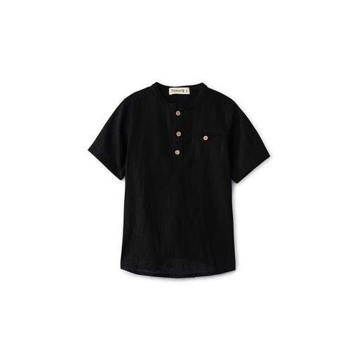 Short Sleeve Slit Pocket Shirt