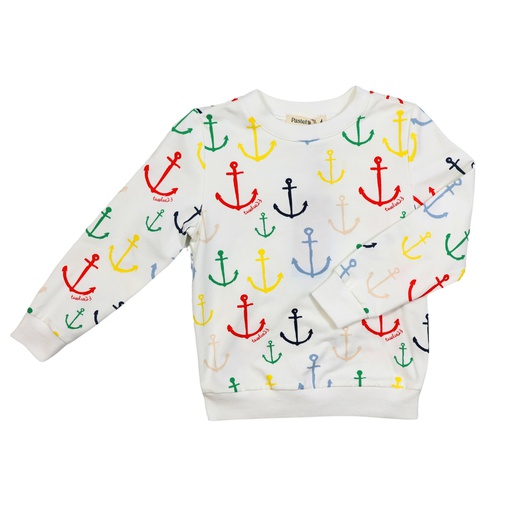 ANCHOR PRINT SWEATSHIRT