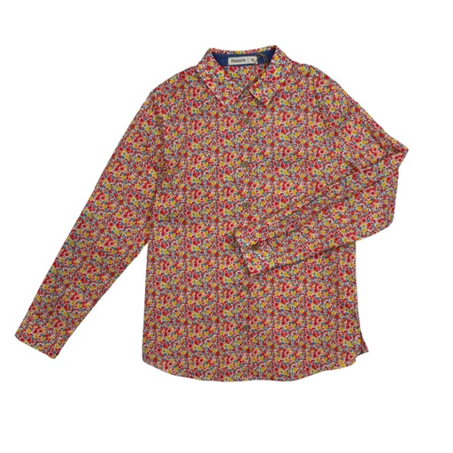 [S24-WTG301C-FM] FLORAL BUTTON DOWN SHIRT