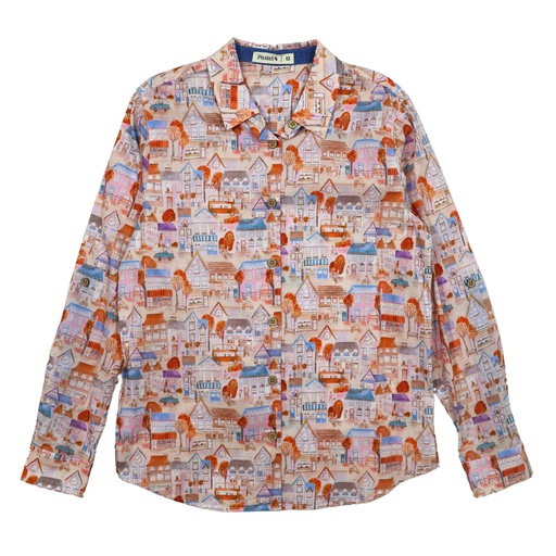 [S24-WTG301A-MP] COTTAGE MEADOW BUTTONED DOWN SHIRT