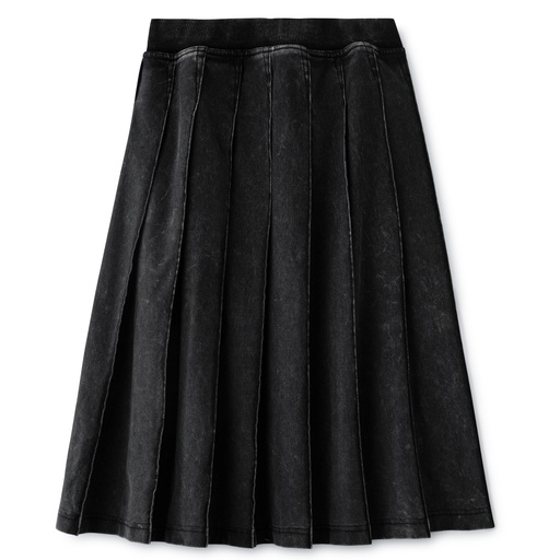 [S24-WSG305-WB] PLEATED KNIT SKIRT
