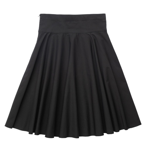 [S24-WSG309-BK] YOKE CIRCLE SKIRT