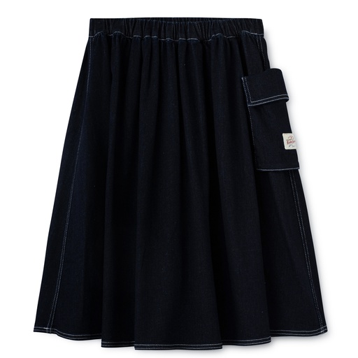 [S24-WSG307B-DD] UTILITY POCKET SKIRT