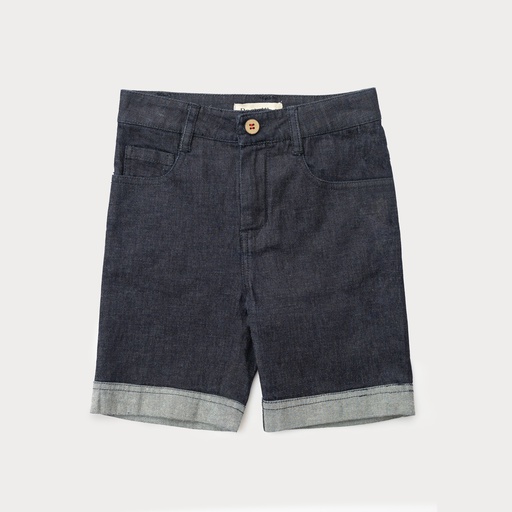 [S24-WPB302B-DD] CUFFED SHORT PANTS