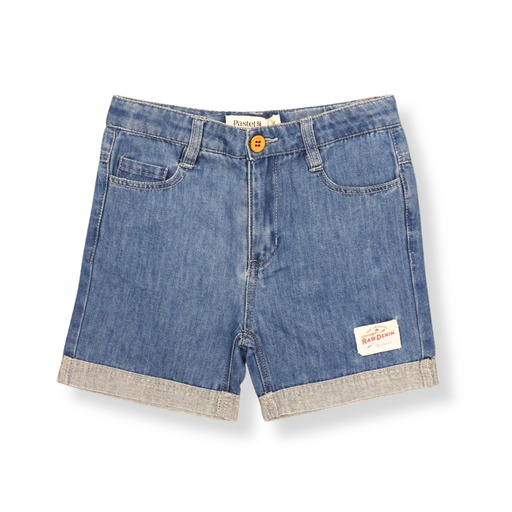 [S24-WPB302C-DM] CUFFED SHORT PANTS