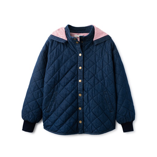 HOODED QUILTED JACKET