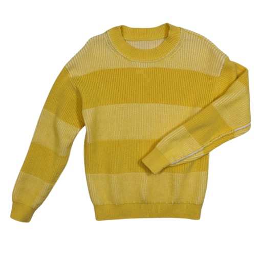 [S24-WNTU307-YW] BOLD STRIPED SWEATER